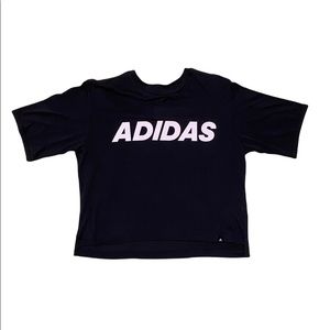 🌸Adidas Loose Fit Black T-Shirt